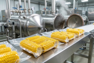 玉米高温蒸煮无菌加工生产线