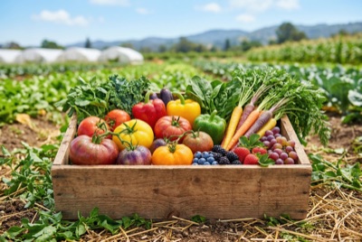 精选新鲜农场原料